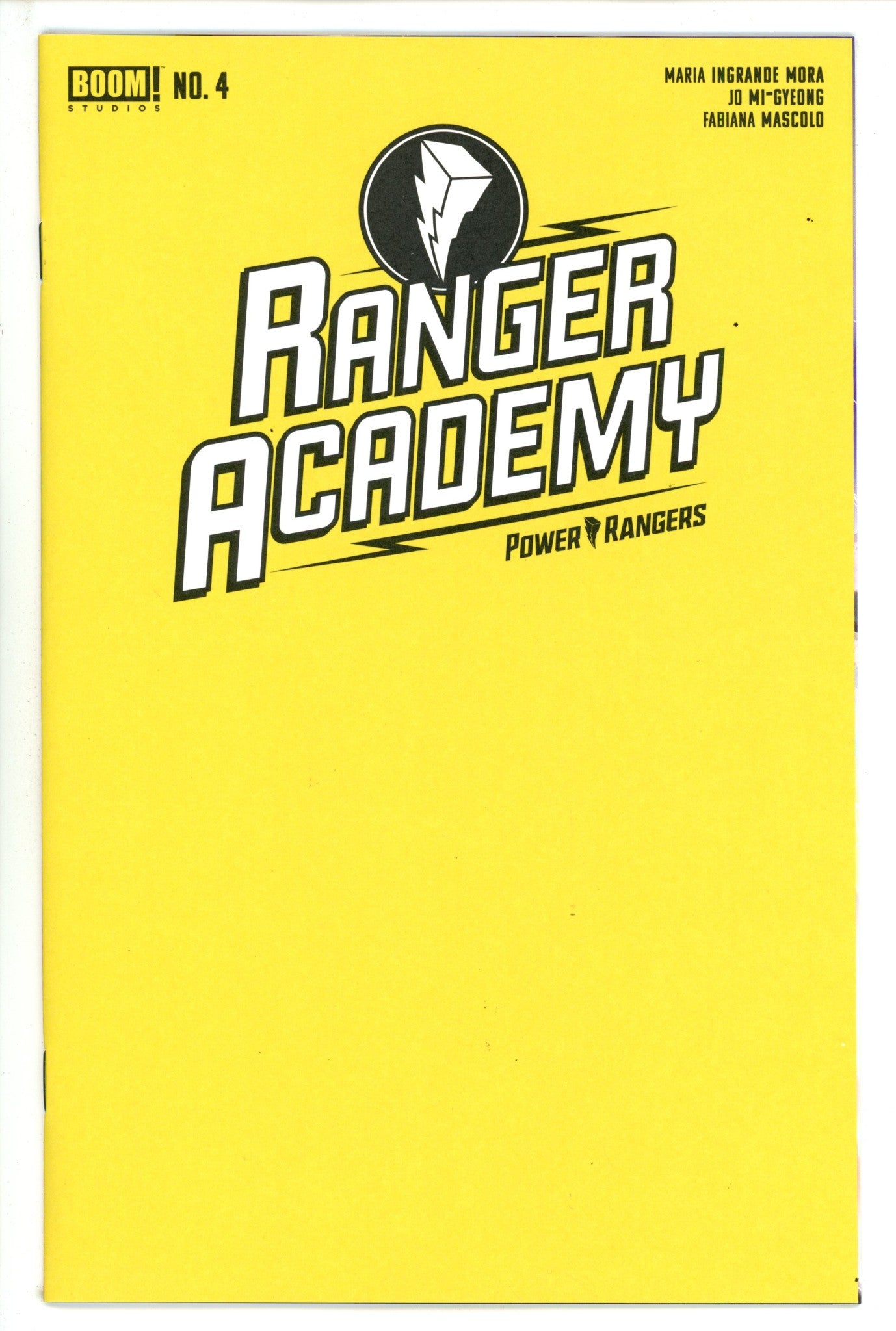 Ranger Academy 4 Blank Variant (2024)