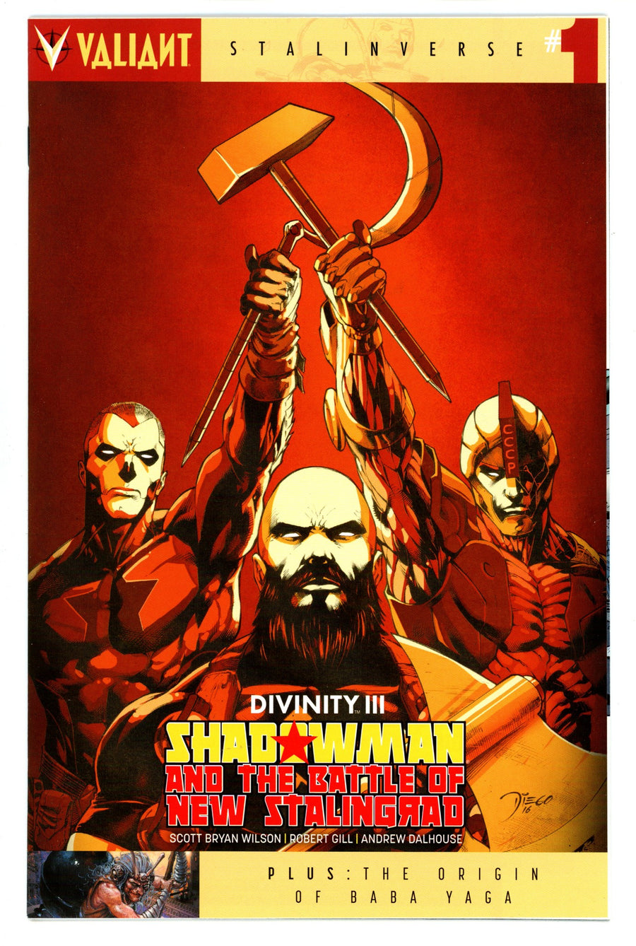 Divinity III: Shadowman & the Battle for New Stalingrad 1 High Grade (2017) Bernard Variant 