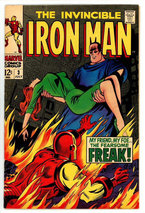 Iron Man Vol 1 3 FN/VF (7.0) (1968)