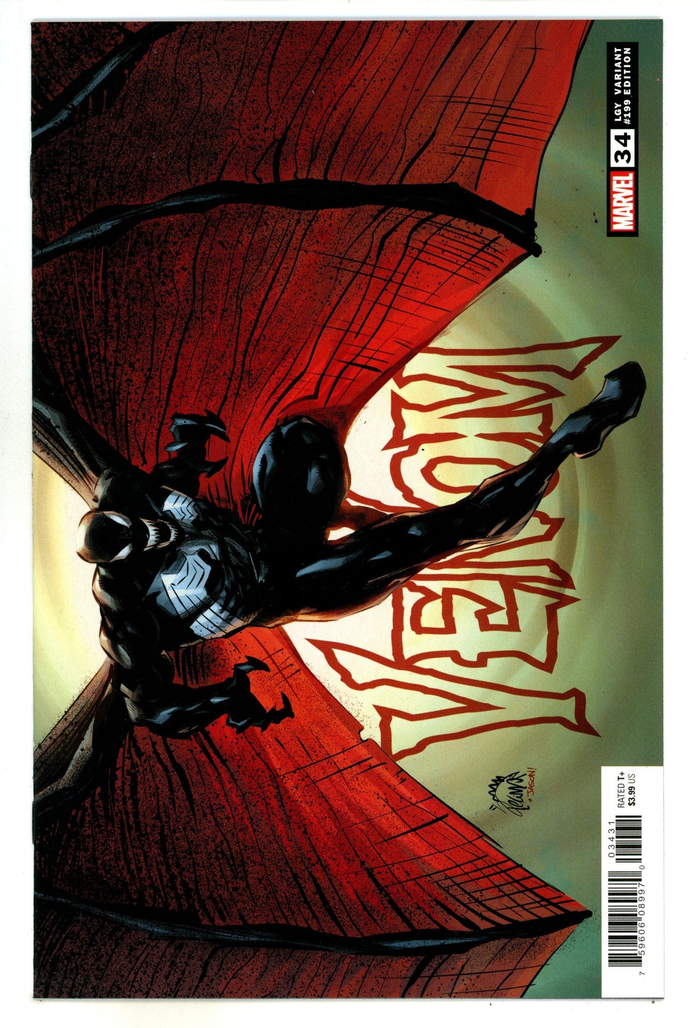 Venom Vol 4 34 (199) High Grade (2021) Stegman Variant 
