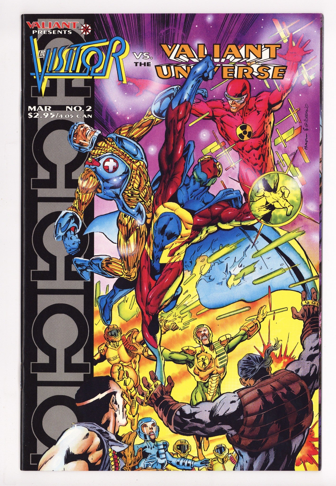 Visitor vs. the Valiant Universe 1 High Grade (1995) 