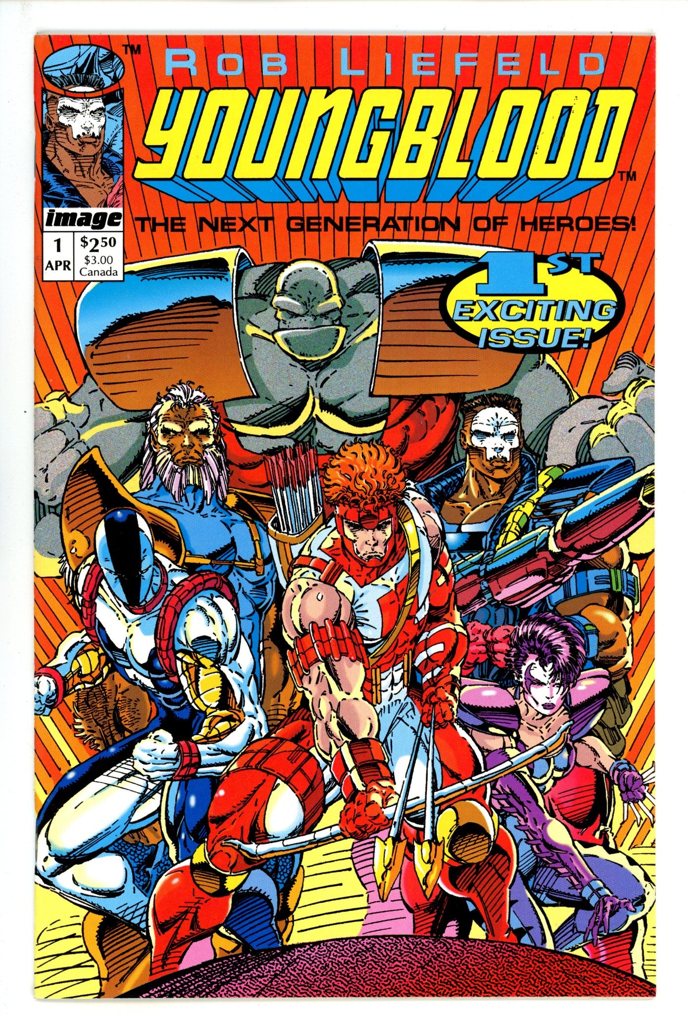 Youngblood Vol 1 1 High Grade (1992) 