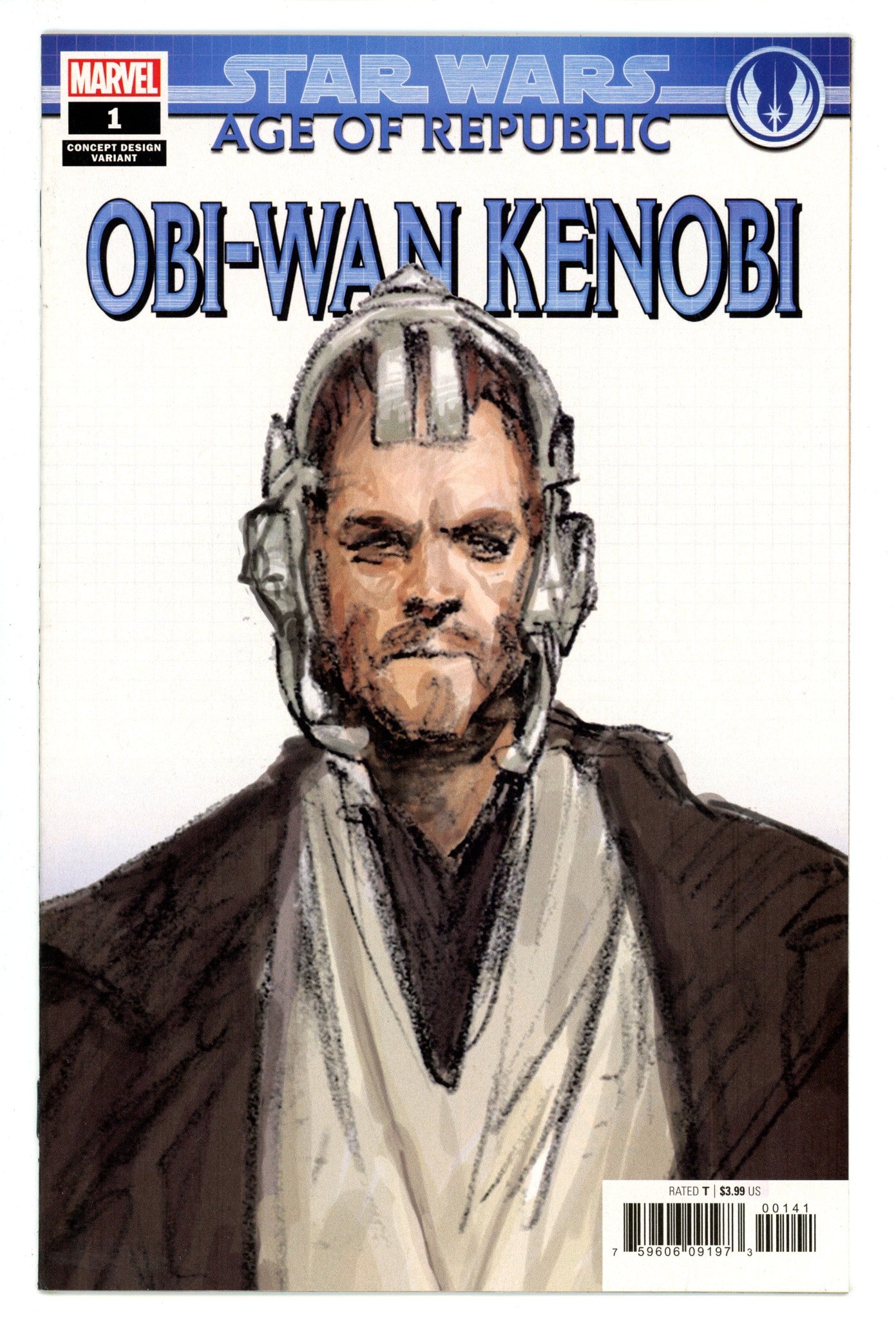 Star Wars: Age of Republic - Obi-Wan Kenobi 1 High Grade (2019) McCaig Design Variant 