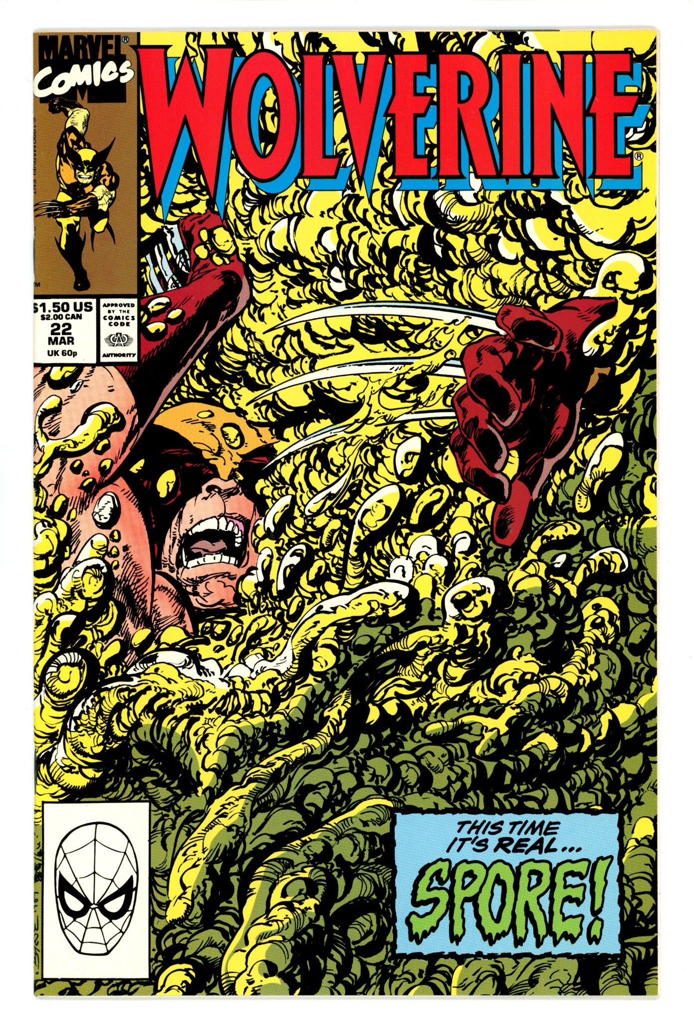 Wolverine Vol 2 22 High Grade (1990) 