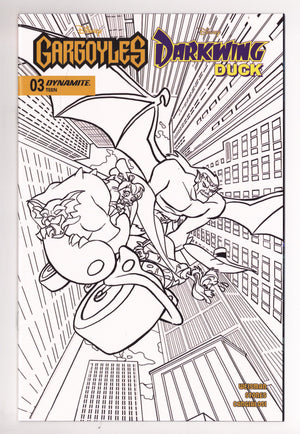 Gargoyles Darkwing Duck 3 Stones B&W Incentive (2026)