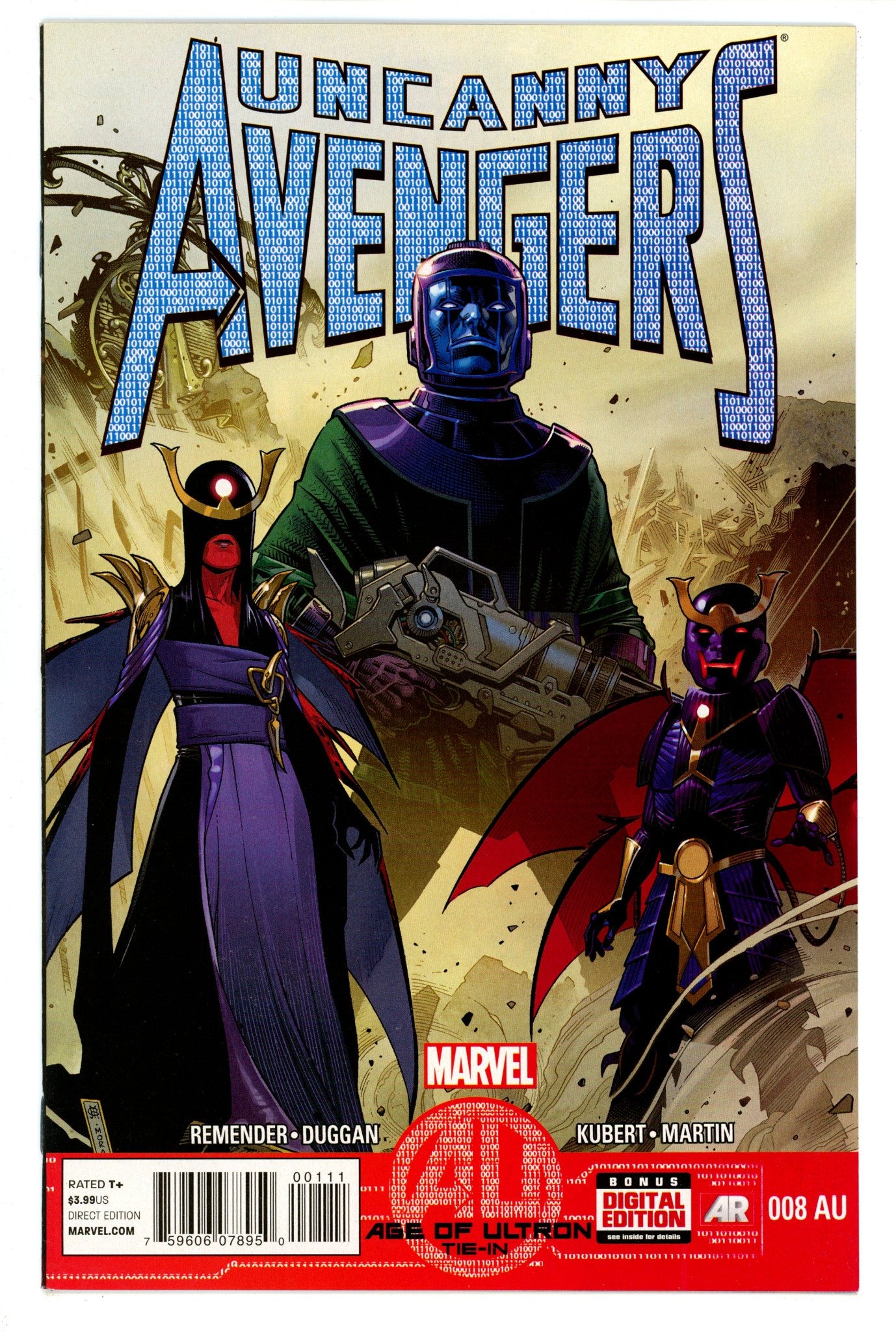 Uncanny Avengers Vol 1 8AU High Grade (2013) 