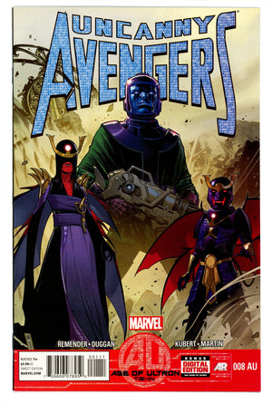 Uncanny Avengers Vol 1 8AU High Grade (2013)