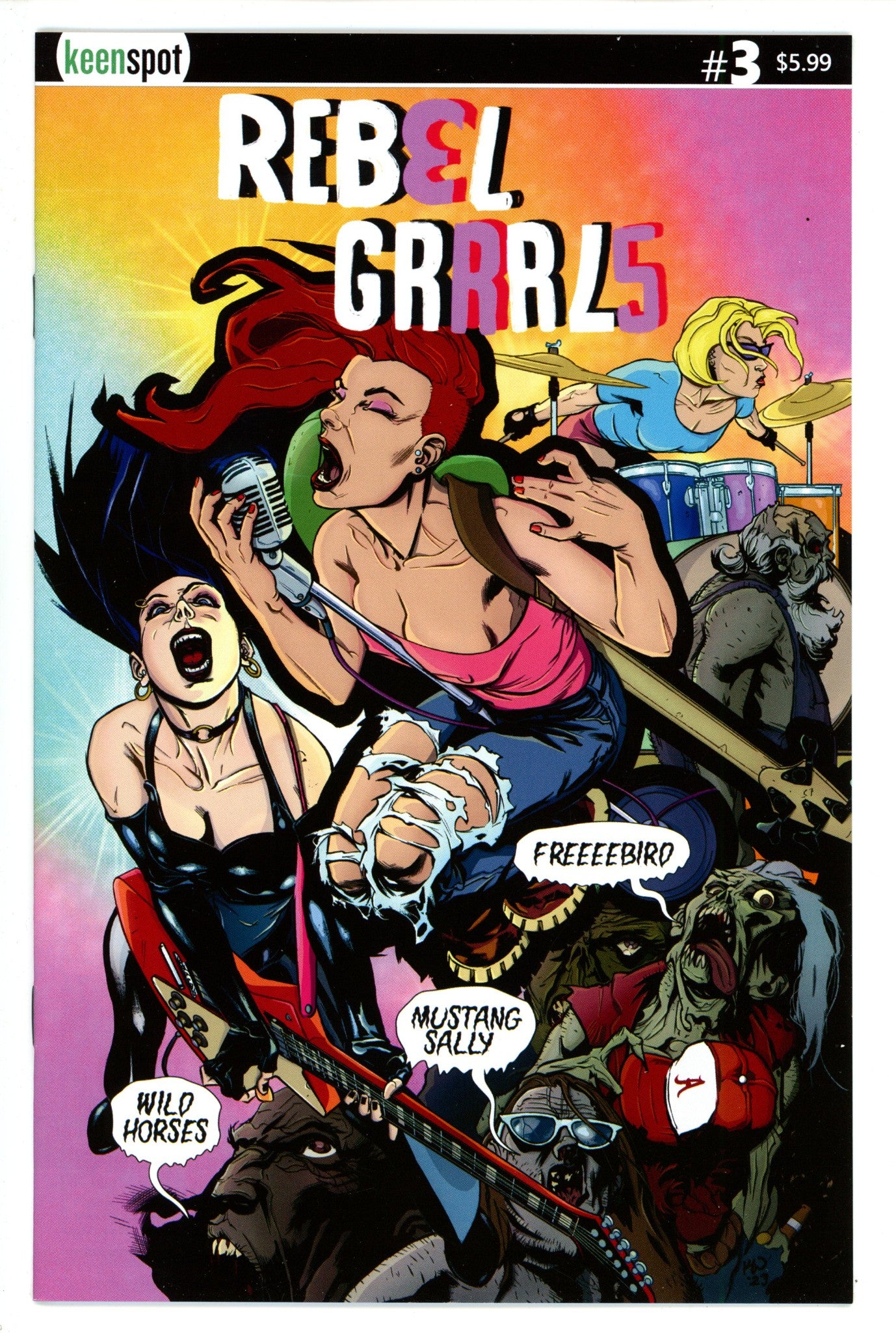 Rebel Grrrls 3 Waller Variant (2024)