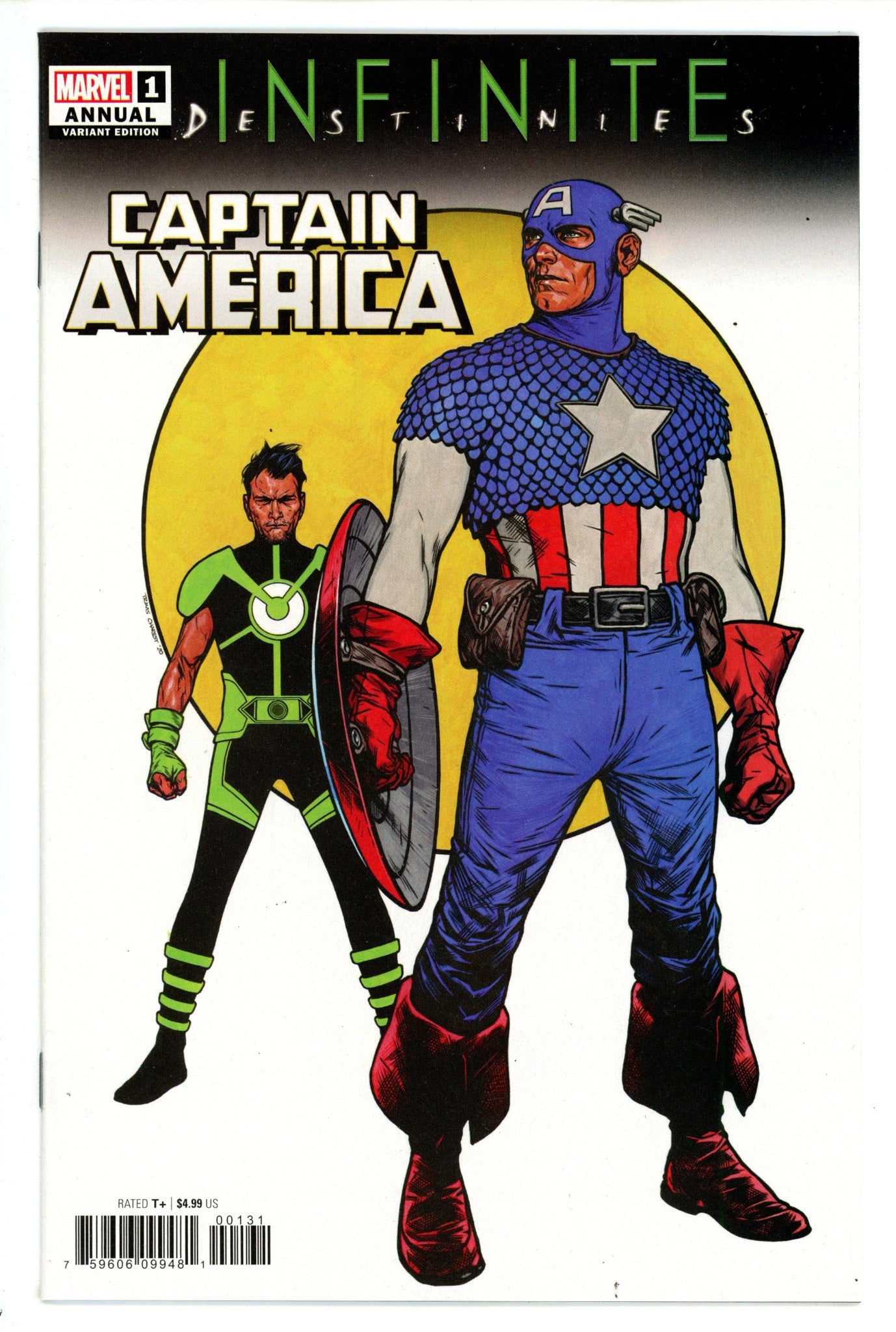 Captain America Annual Vol 9 1 High Grade (2021) Charest Variant 
