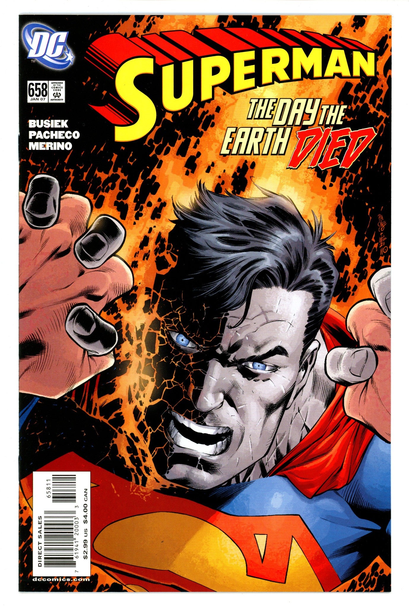 Superman Vol 1 658 High Grade (2007) 