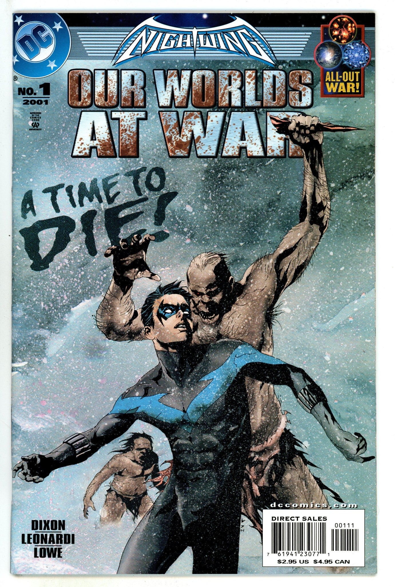 Nightwing: Our Worlds At War 1 High Grade (2001) 