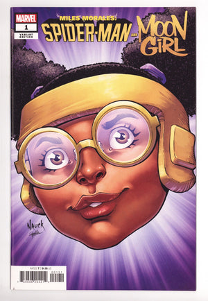 Miles Morales & Moon Girl   1  High Grade   (2022) Nauck     Variant
