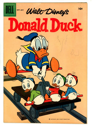 Walt Disney's Donald Duck 61 VG+ (4.5) (1958) 