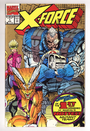X-Force Vol 1 1 High Grade Gold (1991) 2nd Print