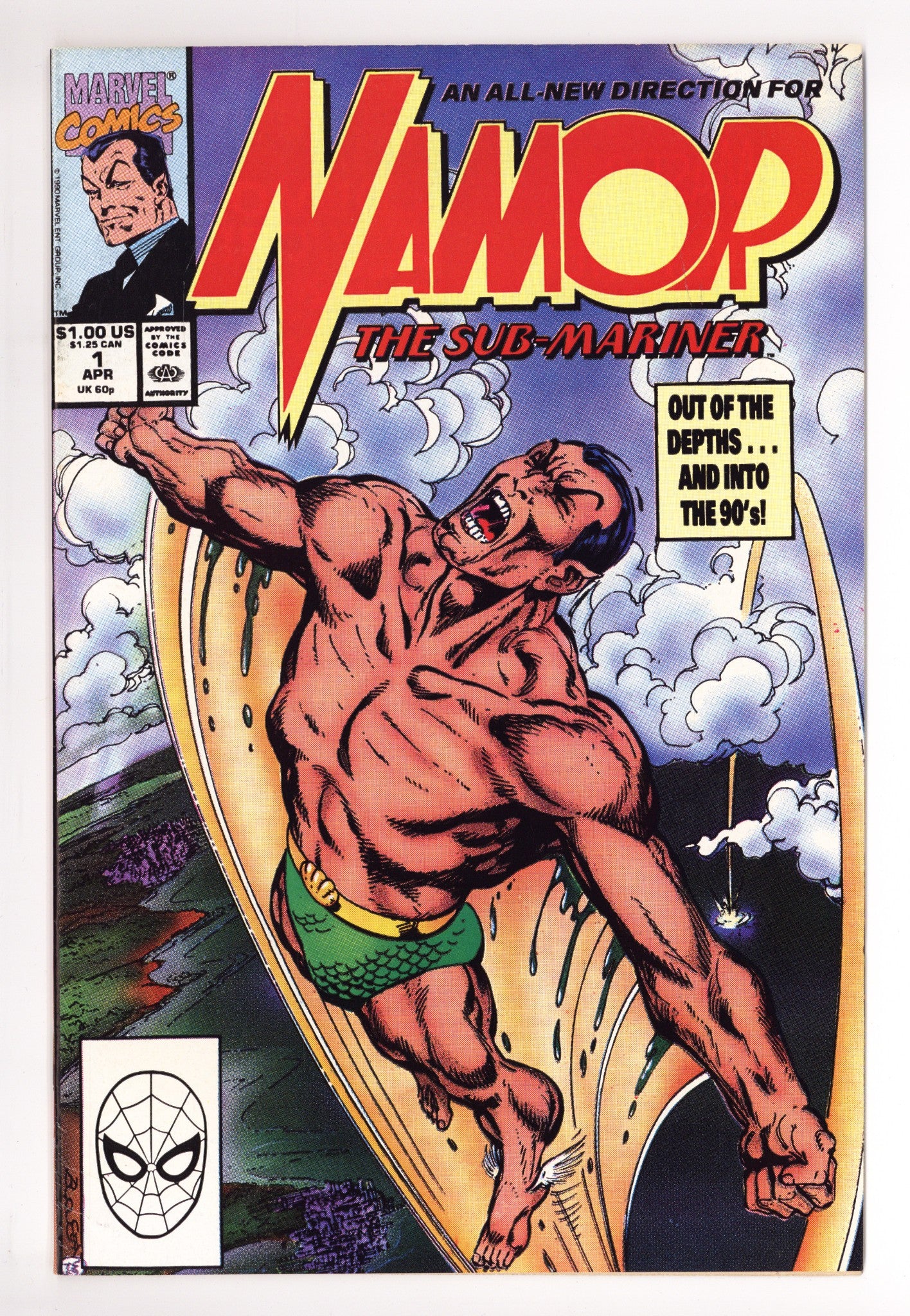 Namor, the Sub-Mariner 1 Mid Grade (1990) 