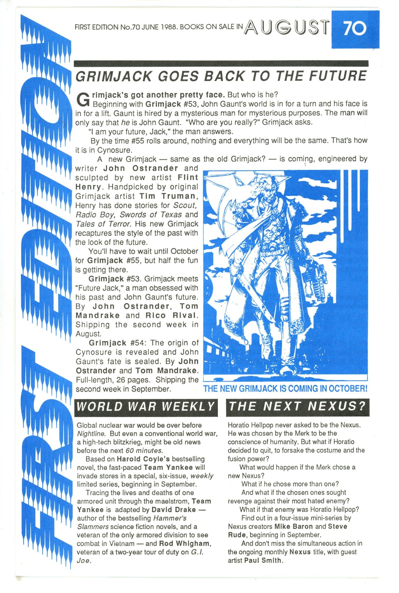 First Edition 70 (1988)