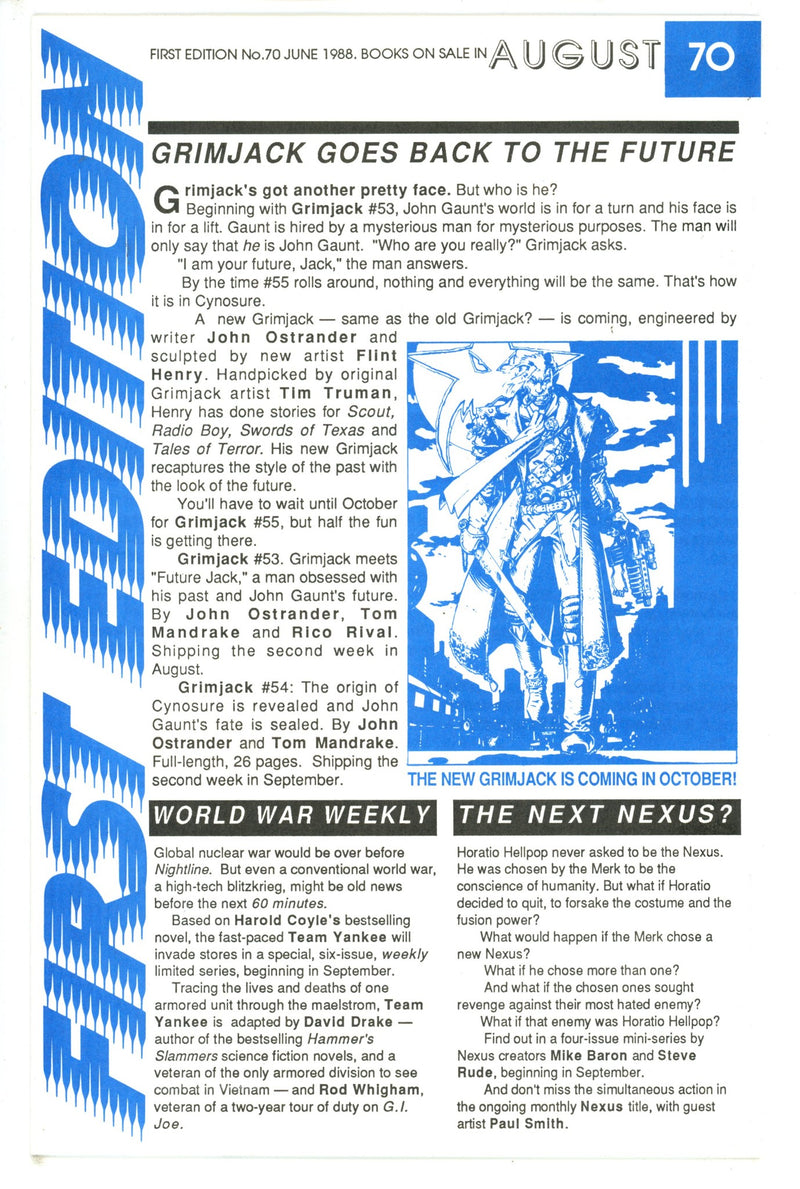 First Edition 70 (1988)
