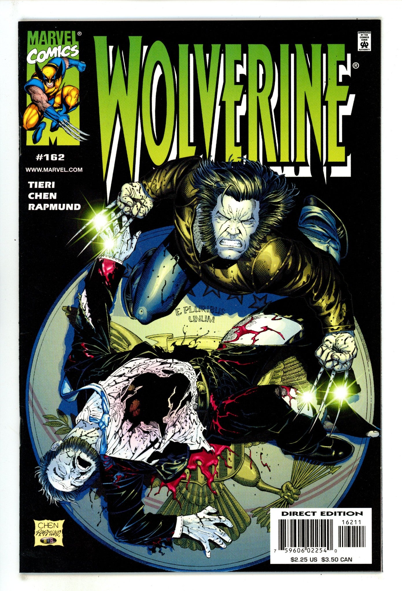 Wolverine Vol 2 162 High Grade (2001) 