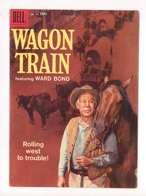 Four Color Vol 2 895 VG (4.0) Wagon Train (1958)