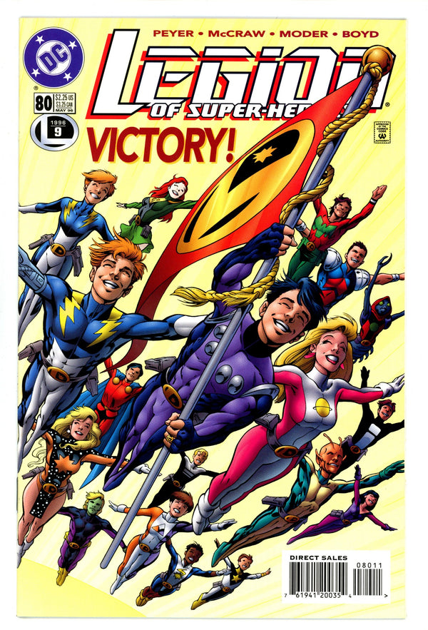 Legion of Super-Heroes Vol 4 80 High Grade (1996)