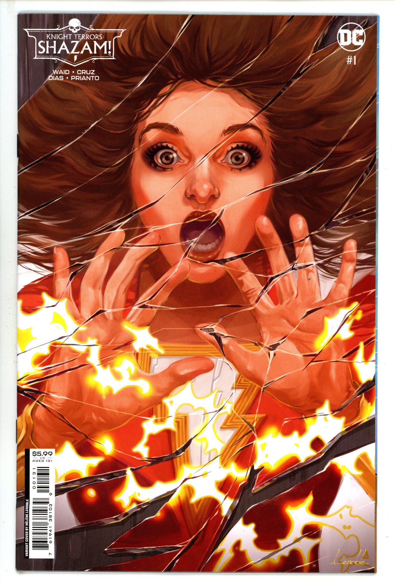 Knight Terrors Shazam 1 Lenoble Variant (2023)