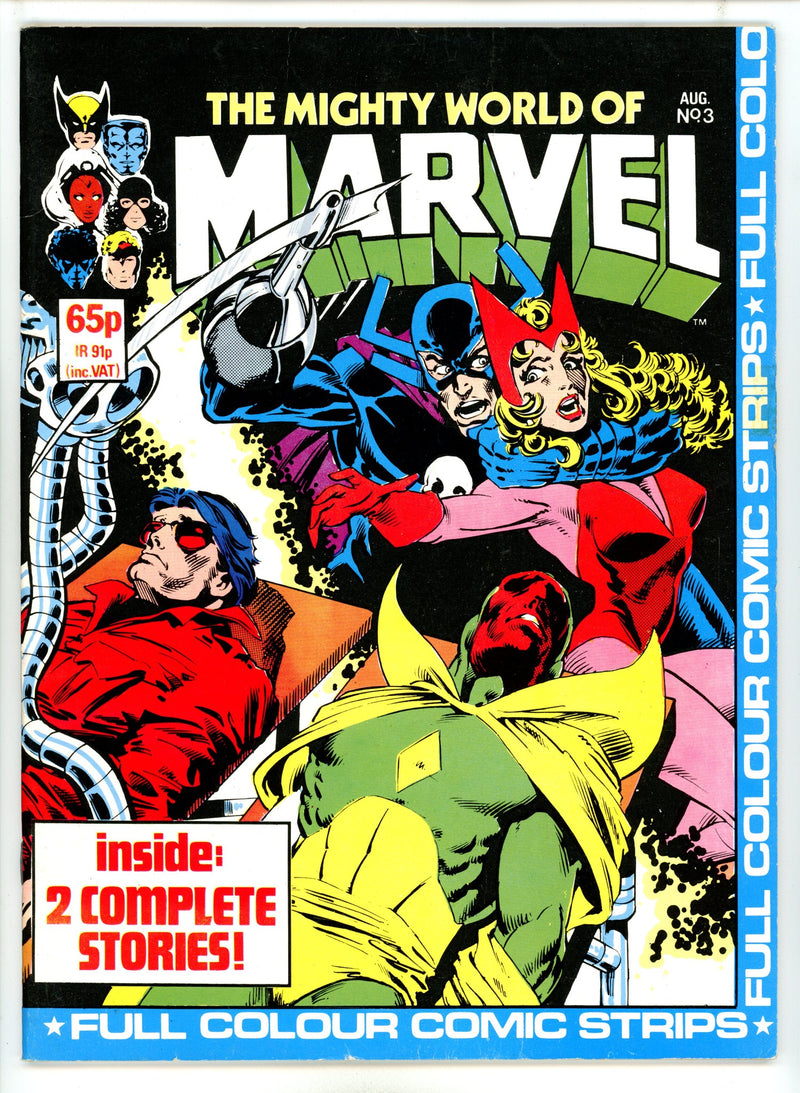 The Mighty World of Marvel Vol 2 3 VG+ (1983)