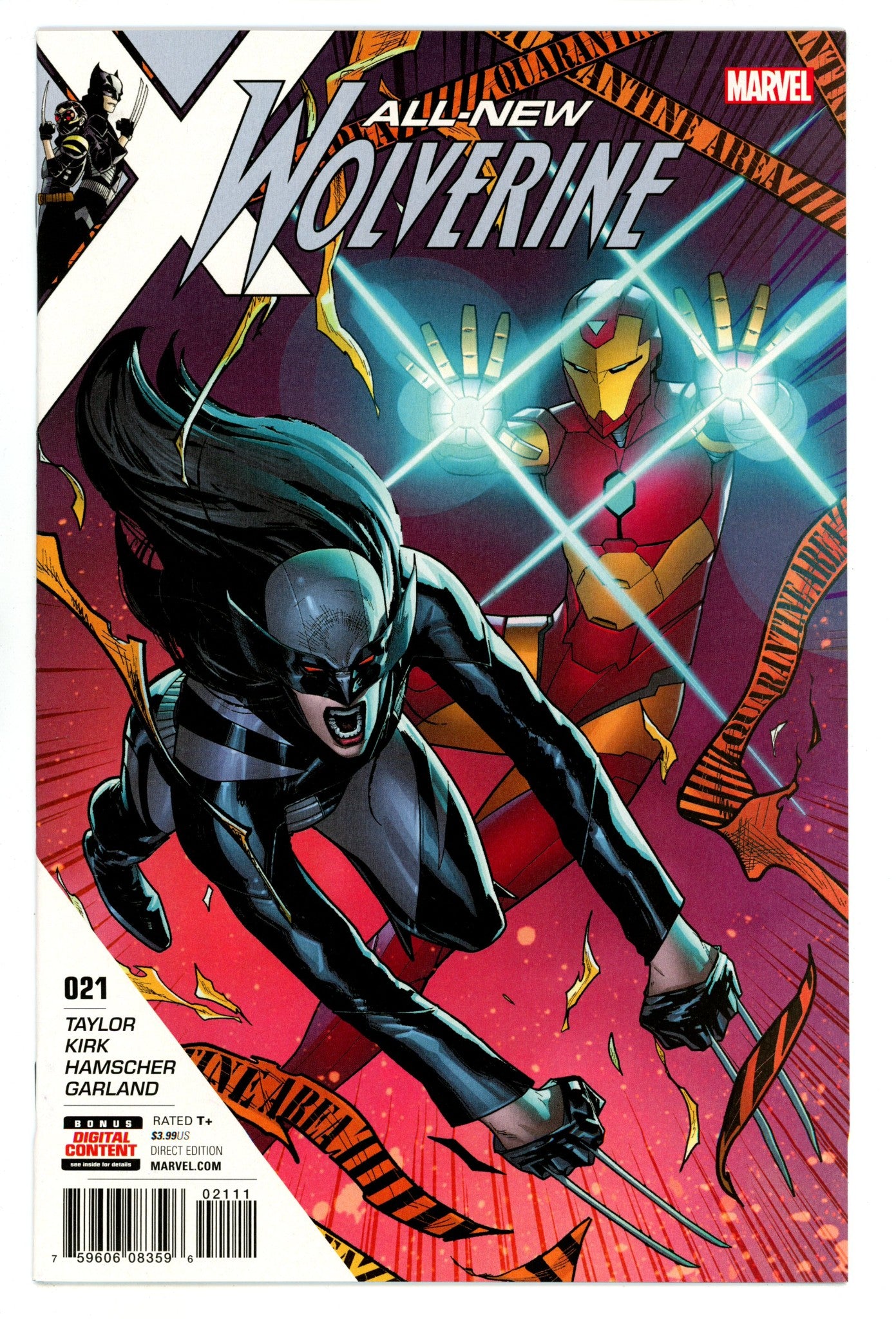 All-New Wolverine 21 High Grade (2017) 
