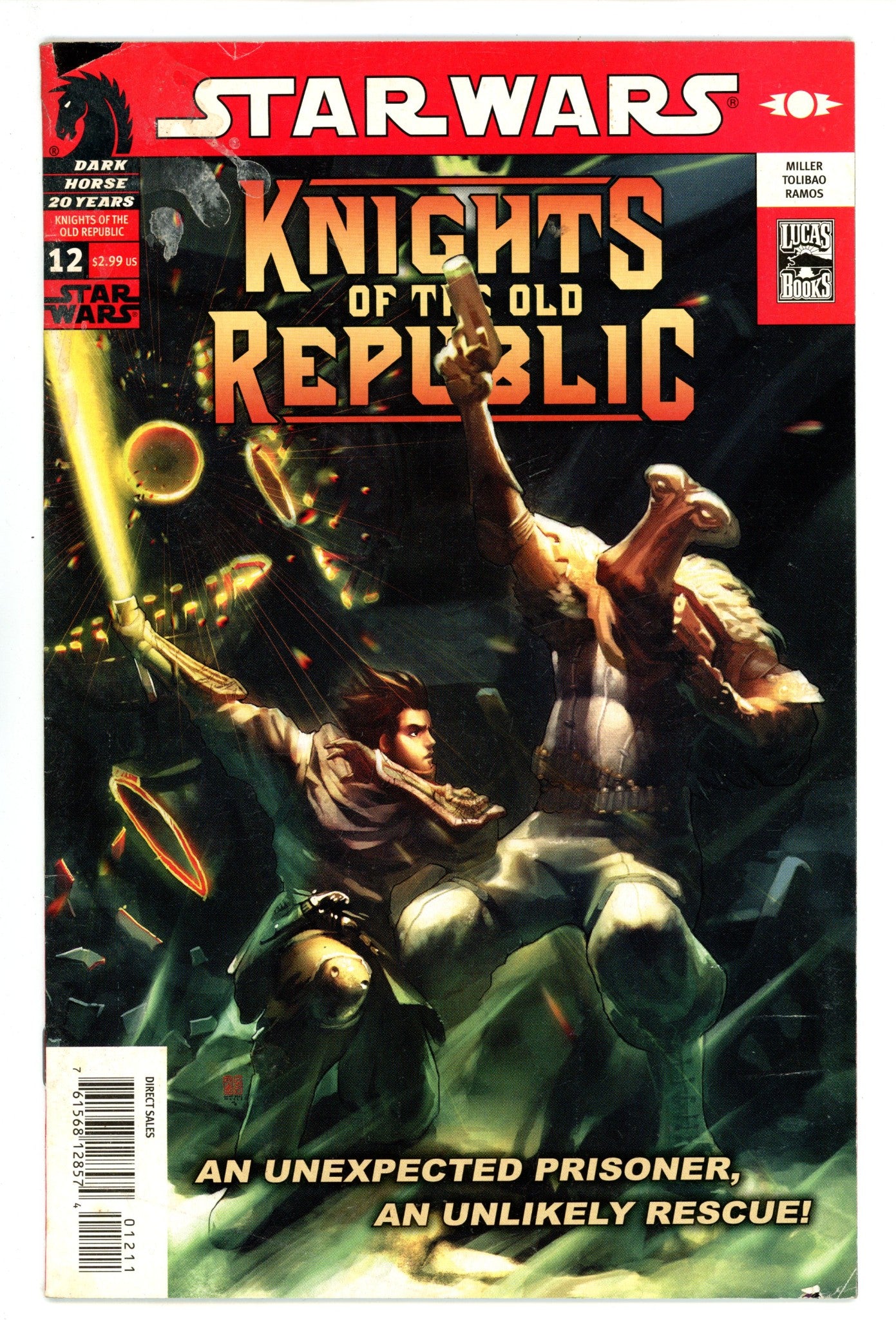 Star Wars Knights of the Old Republic 12 Very Low Grade (2006) 
