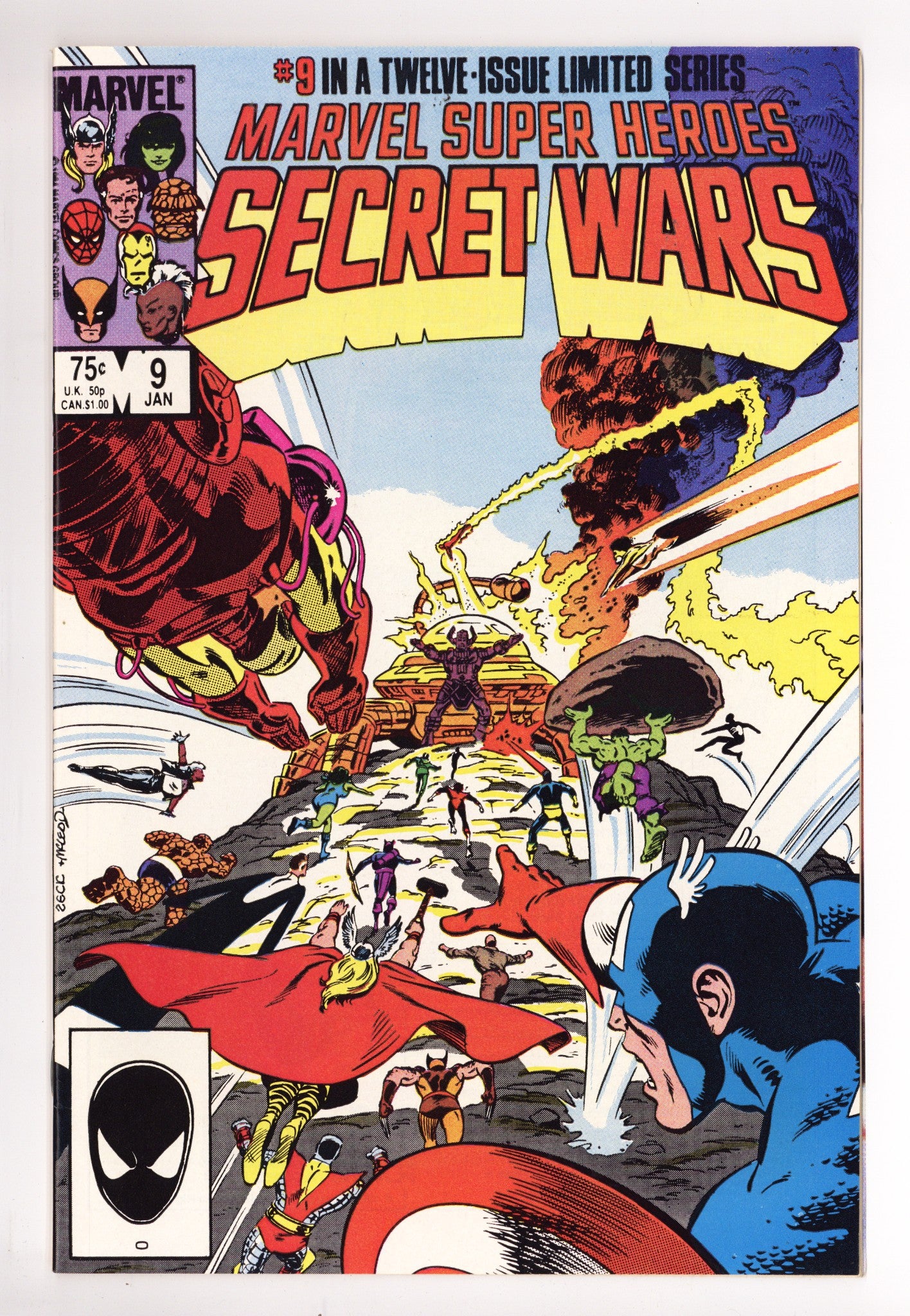 Marvel Super-Heroes Secret Wars 9 VF/NM (9.0) (1985) 