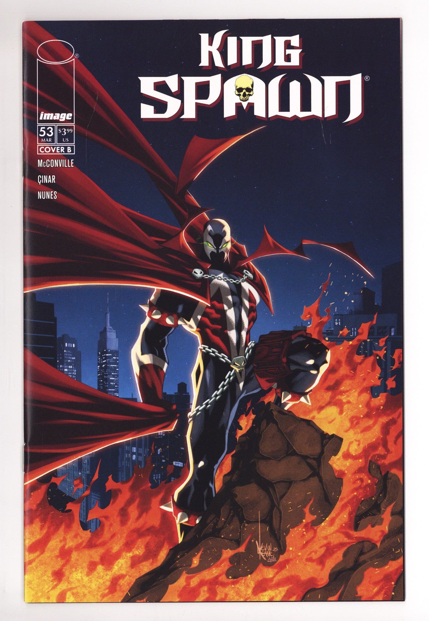 King Spawn 53 Keane Variant (2026)