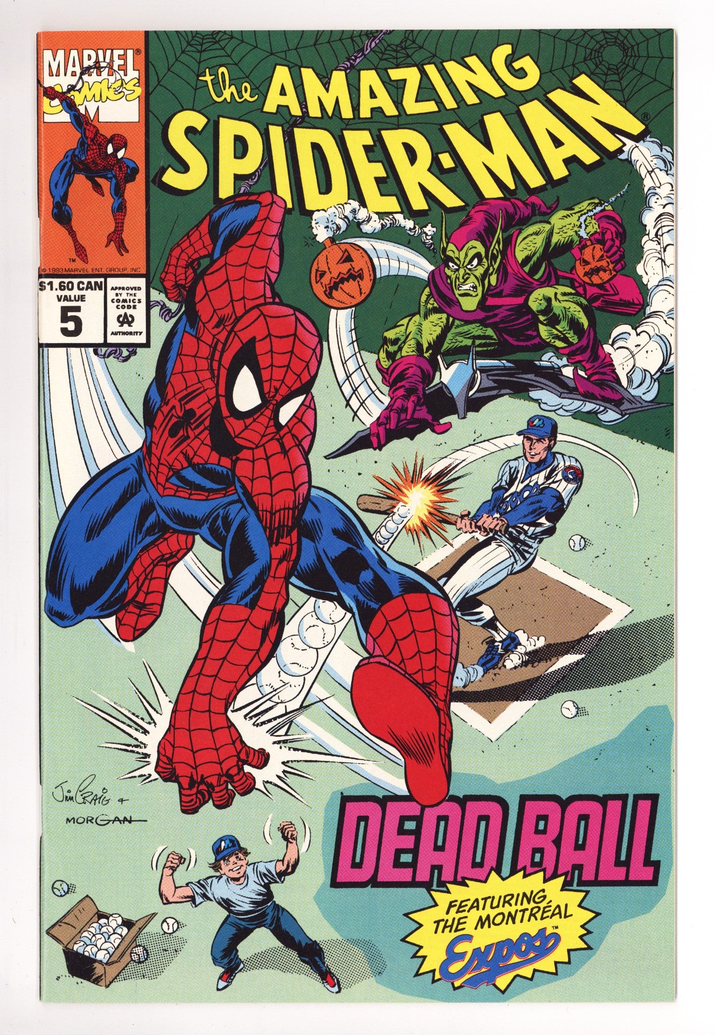 The Amazing Spider-Man: Deadball 5 High Grade (1993) 