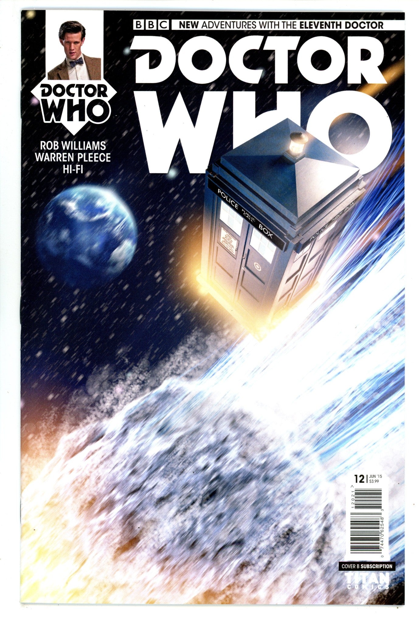 Doctor Who: The Eleventh Doctor 12 High Grade (2015) Photo Variant 