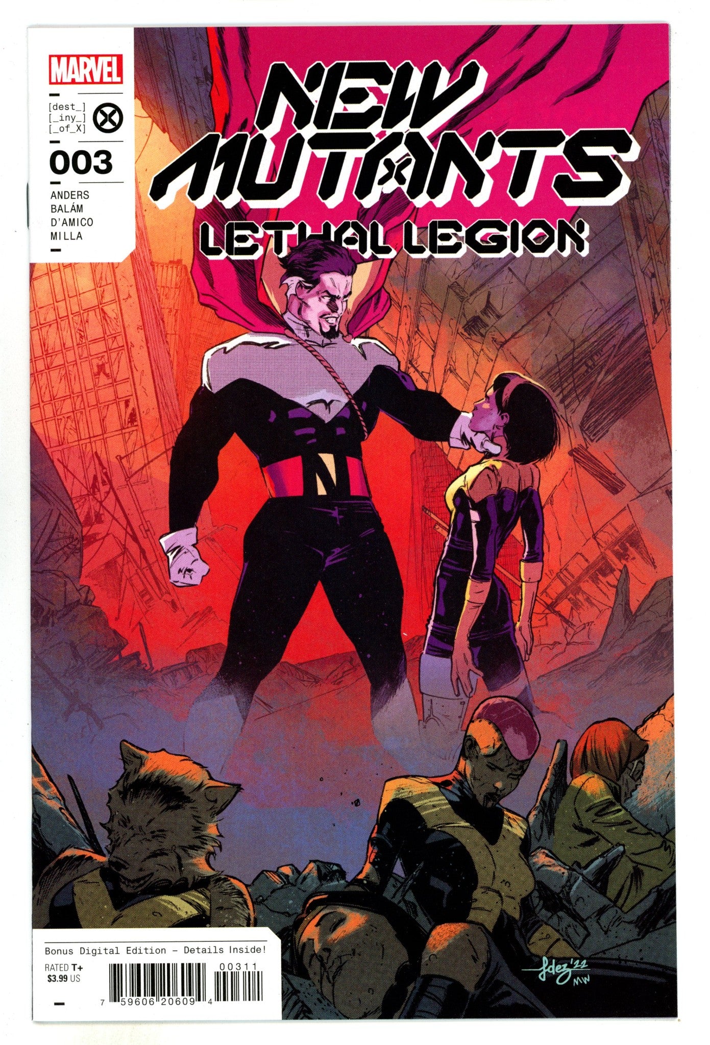 New Mutants Lethal Legion  3  High Grade  (2023)  