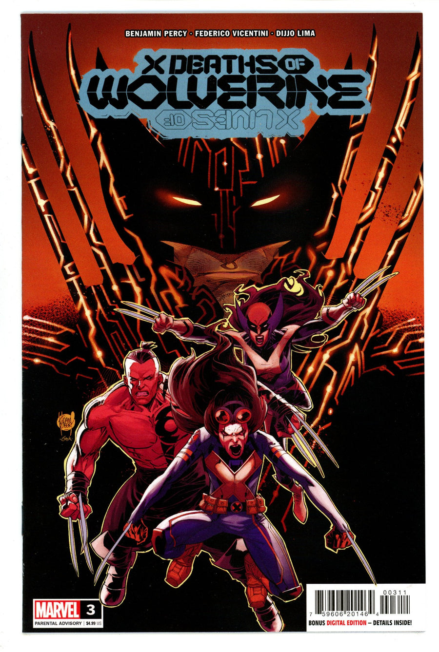 X Deaths of Wolverine 3 High Grade (2022) 