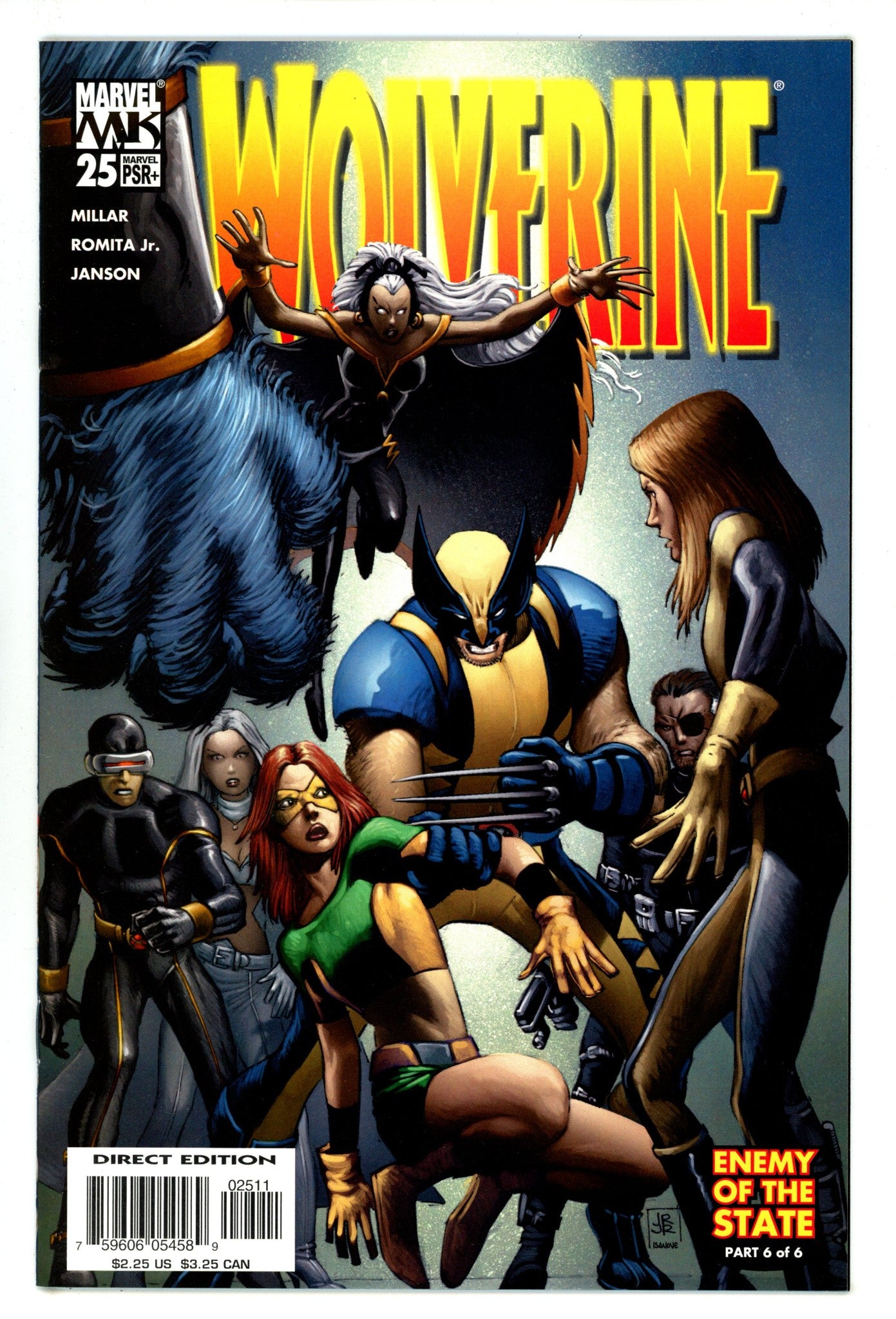 Wolverine Vol 3 25 High Grade (2005) 