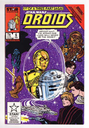 Droids 6 FN/VF (7.0) (1987)