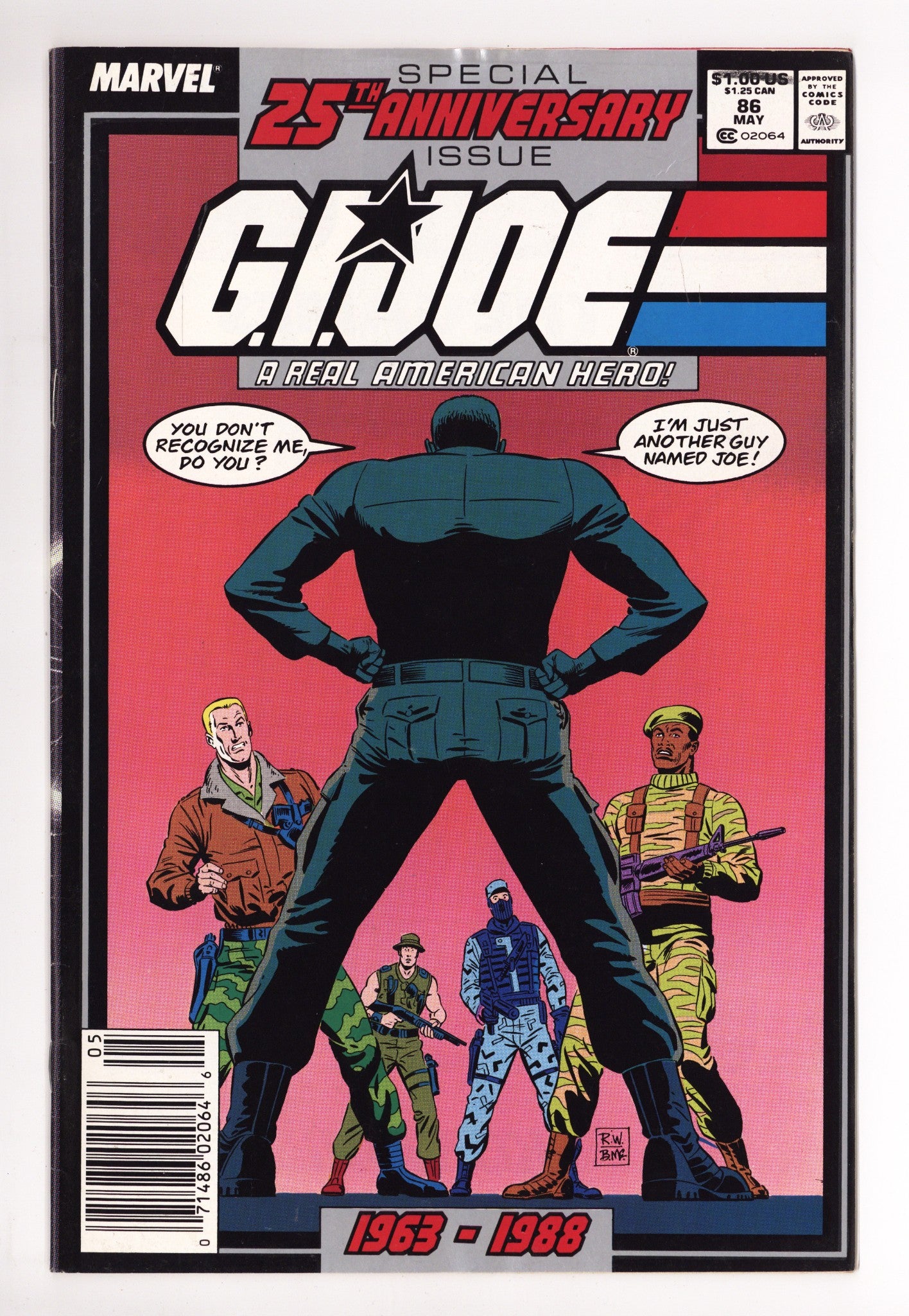G.I. Joe, A Real American Hero 86 Low Grade (1989) Newsstand 
