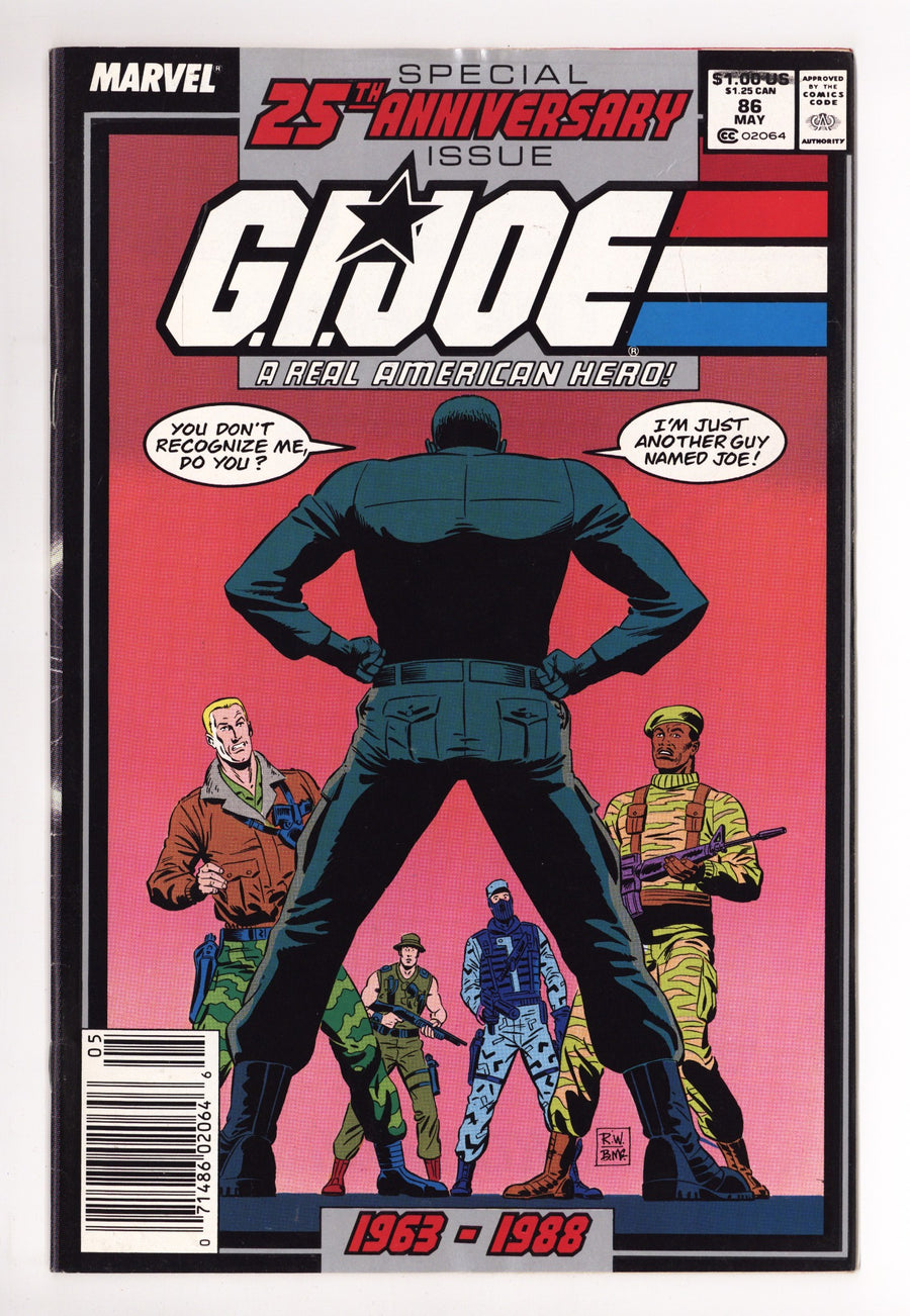 G.I. Joe, A Real American Hero 86 Low Grade (1989) Newsstand 