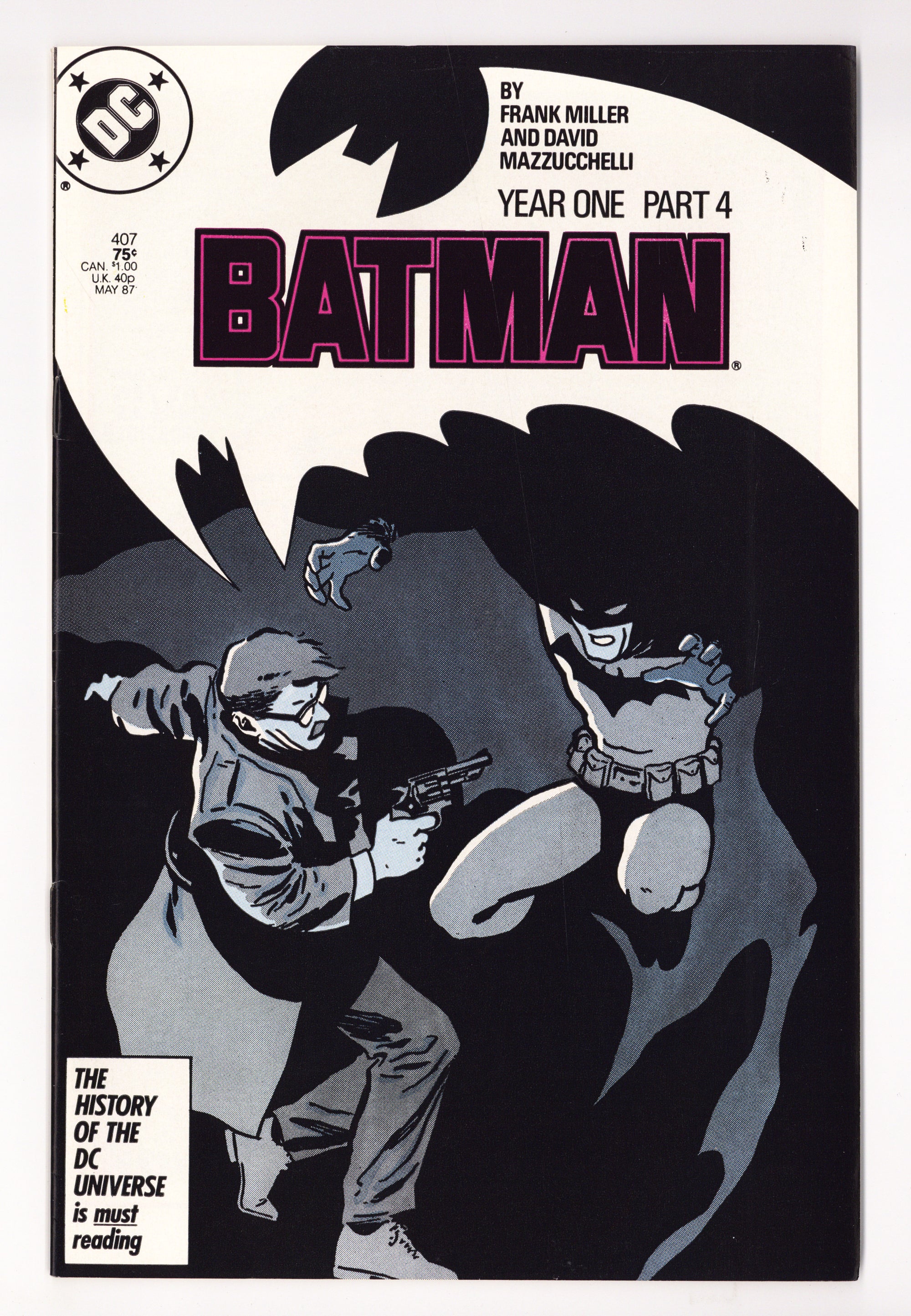 Batman Vol 1 407  VF+ (8.5)   (1987)        