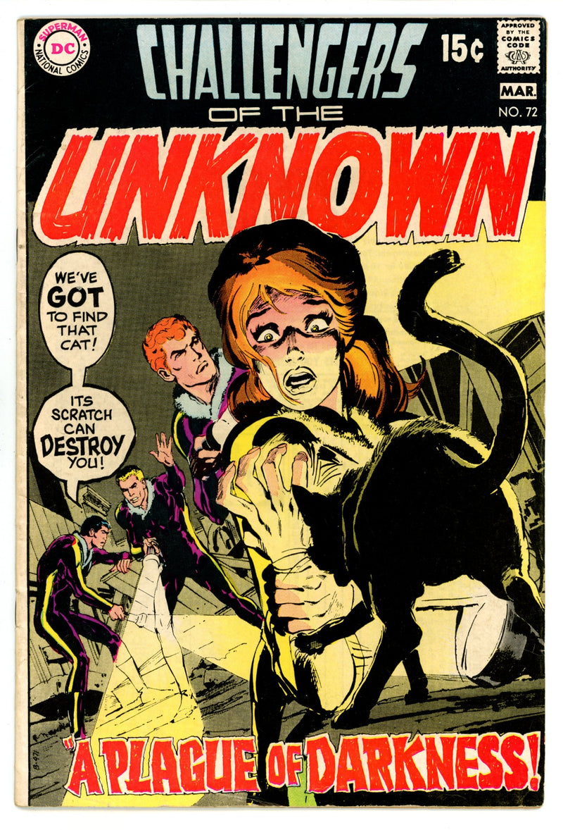 Challengers of the Unknown Vol 1 72 FN- (5.5) (1970) 
