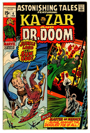 Astonishing Tales Vol 1 4 FN+ (6.5) (1971) 