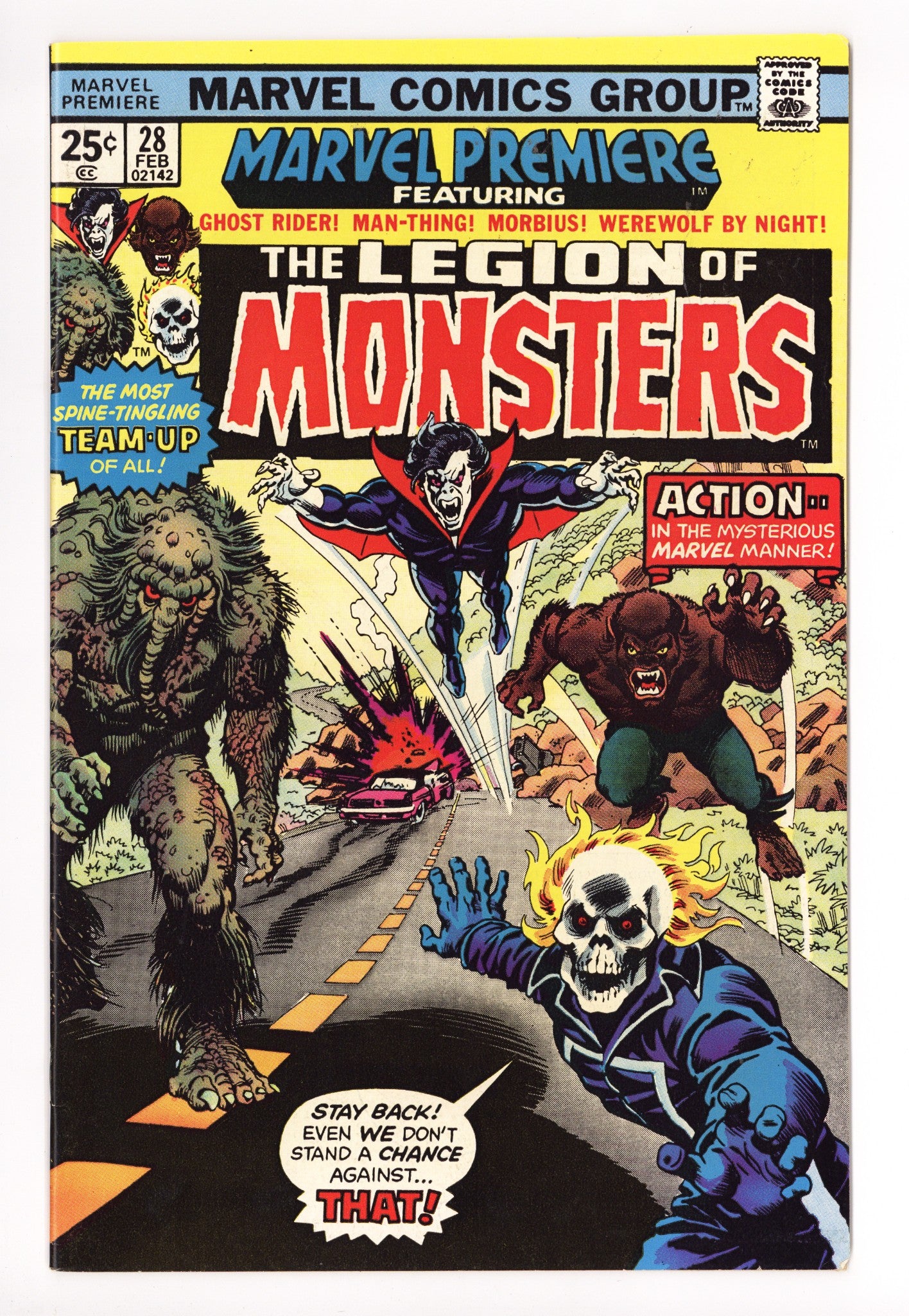 Marvel Premiere 28 VF (8.0) (1976) 