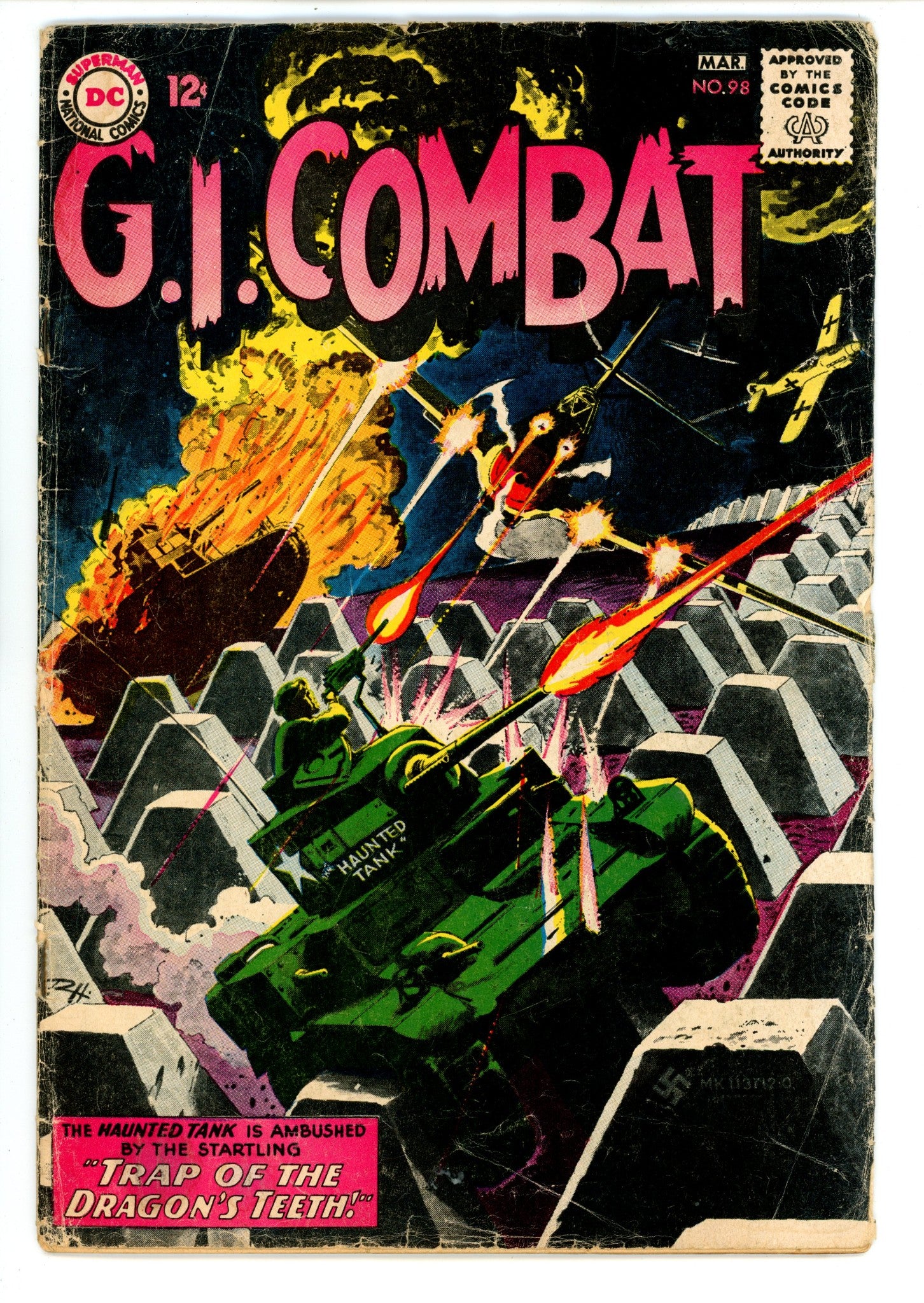 G.I. Combat Vol 1 98GD/VG (3.0)(1963)