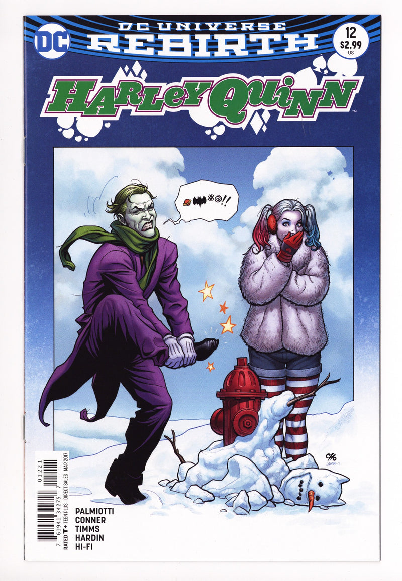 Harley Quinn Vol 3 12 High Grade (2017) Cho Variant 