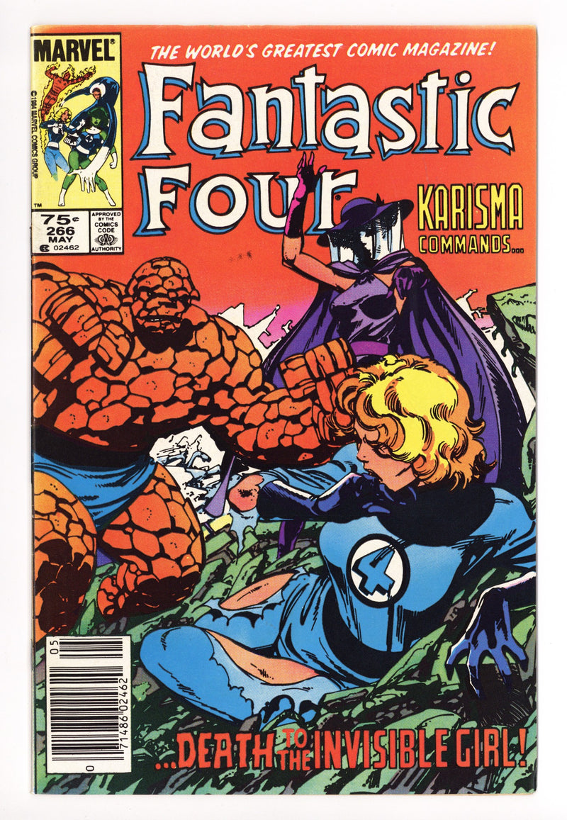 Fantastic Four Vol 1 266 FN (6.0) (1984) Canadian Price Variant 