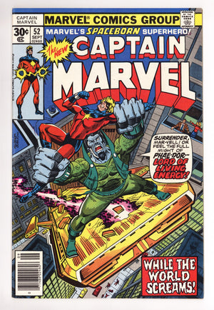 Captain Marvel Vol 1 52 Mid Grade (1977)