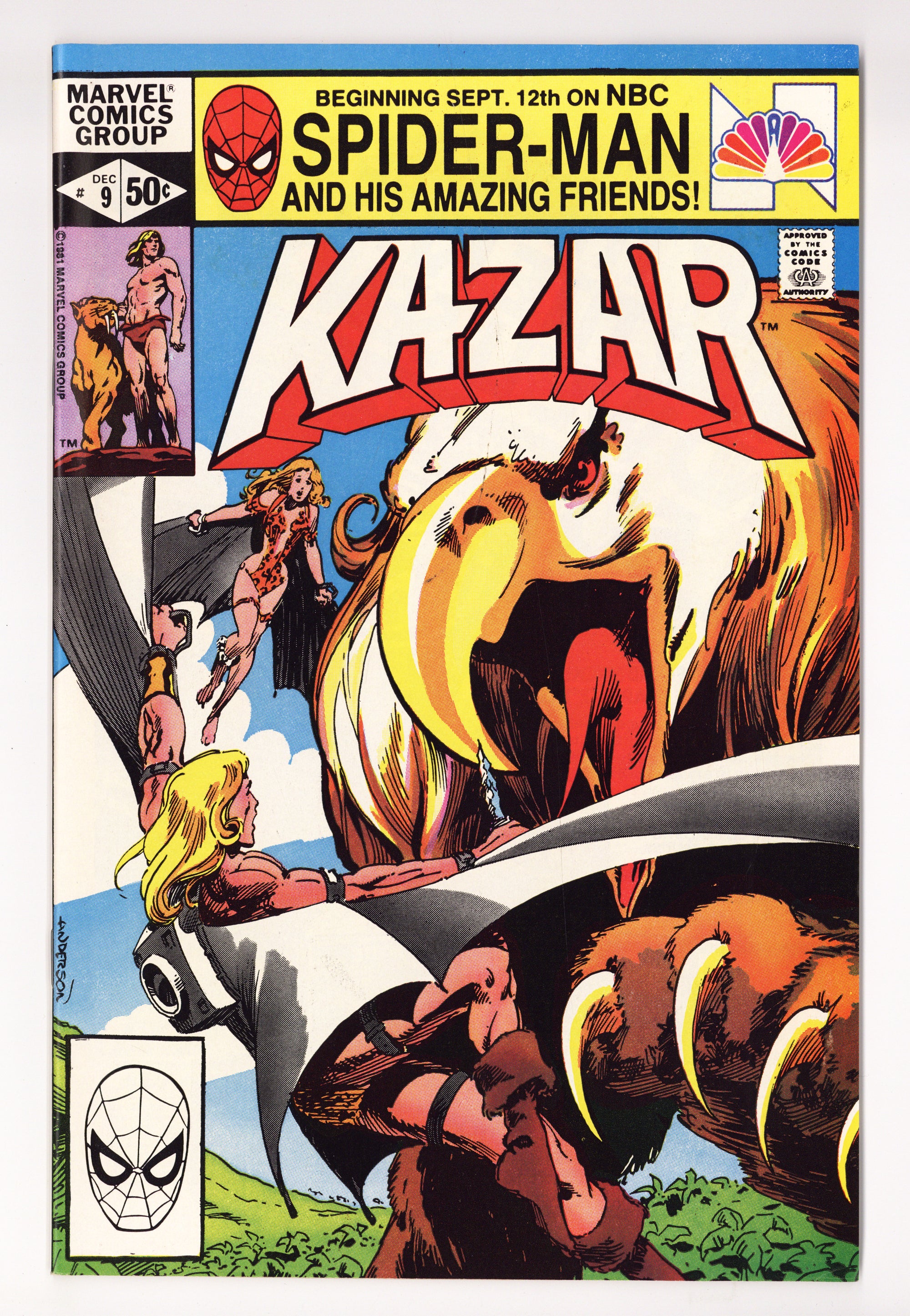 Ka-Zar the Savage Vol 3 9 High Grade (1981) 