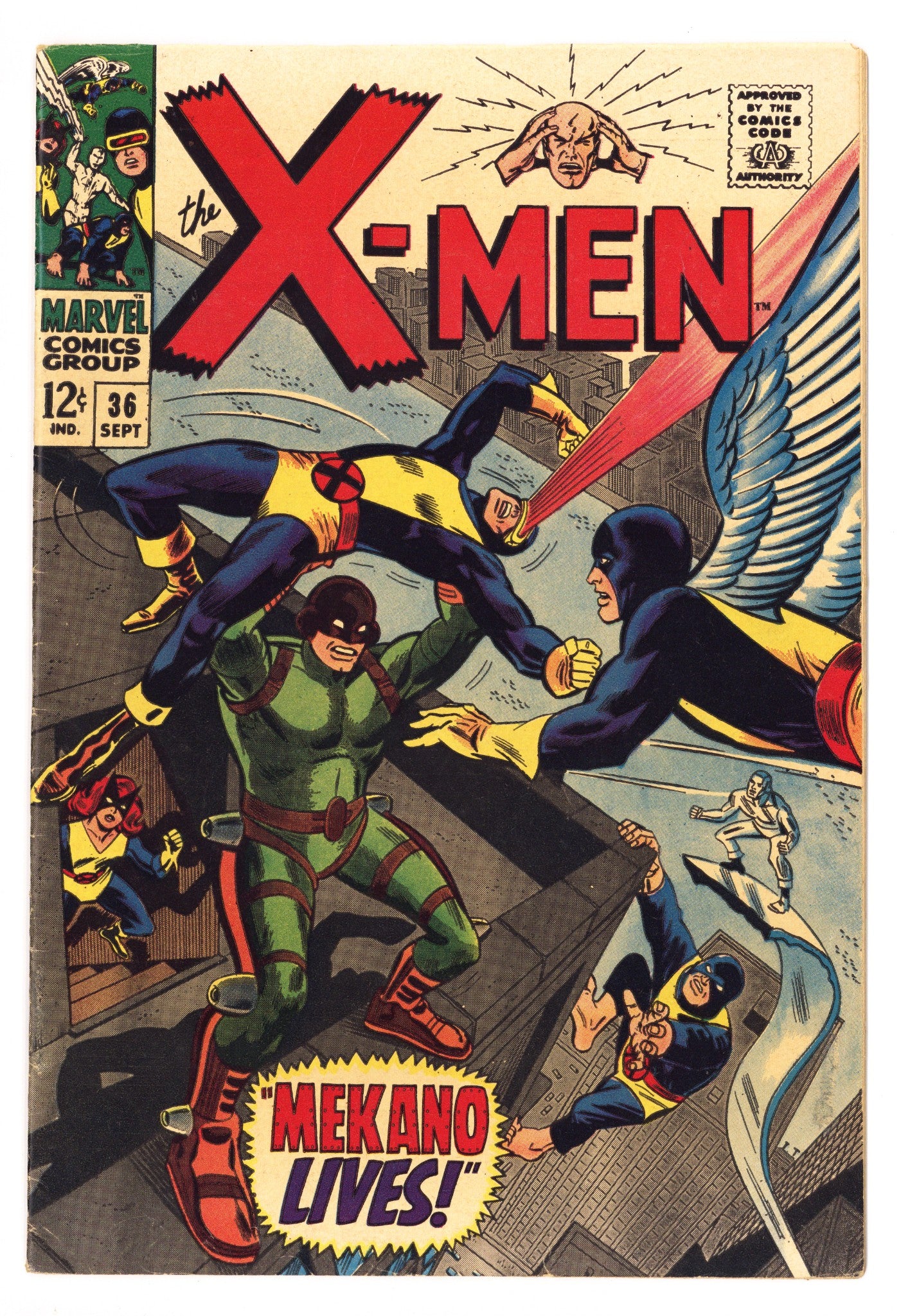The X-Men Vol 1 36 FN (6.0) (1967) 