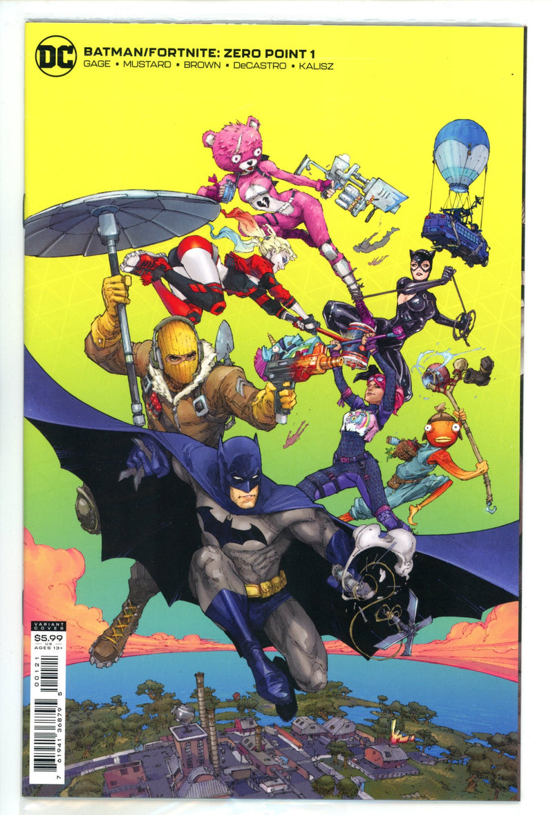 Batman / Fortnite: Zero Point 1 New, Sealed (2021) Rocafort Variant 