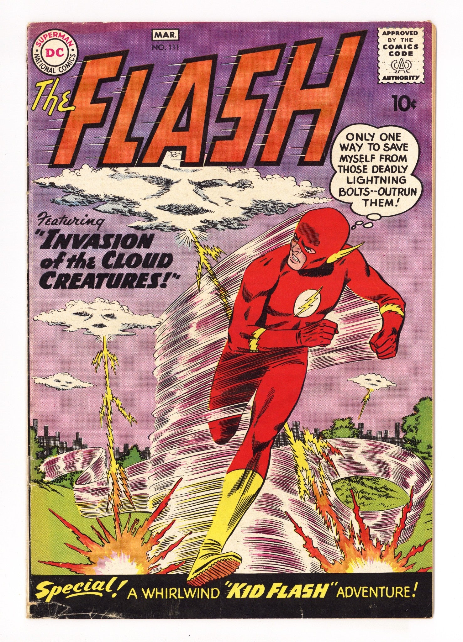 The Flash Vol 1 111 VG+ (4.5) (1960) 